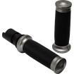 Mânere conturate Renthal Wrapped - '24+ Harley-Davidson - Gunmetal Gray PERFORMANCE MACHINE 0063-2105M-GU thumb