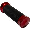 Mânere conturate Renthal Wrapped - '24+ Harley-Davidson - roșii PERFORMANCE MACHINE 0063-2105M-R thumb