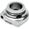 Carcasă de accelerație cromată cu cablu unic (cu orificiu filetat) PERFORMANCE MACHINE 0063-2000-CH