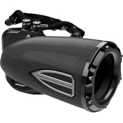 Filtru de aer C4 Series Carbon Fiber B/O M8 Touring & Softail PERFORMANCE MACHINE 0206-2160-SMB