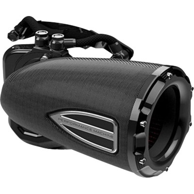 Filtru de aer C4 Series Carbon Fiber B/O M8 Touring & Softail PERFORMANCE MACHINE 0206-2160-SMB