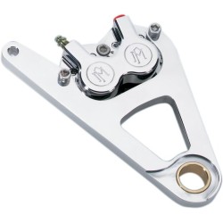 Set etrier classic front single chrome PERFORMANCE MACHINE 1230-0017-CH