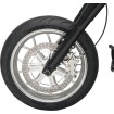 Etrier de frână cu șase pistoane și diametru diferențial față stânga cromat PERFORMANCE MACHINE 0051-2917-CH thumb