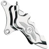 Etrier de frână față stânga cu șase pistoane și diametru diferențial cromat PERFORMANCE MACHINE 0051-2909-CH
