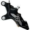 Etrier de frână cu șase pistoane cu diametru diferențial față stânga contrast cut PERFORMANCE MACHINE 0051-2913-BM thumb