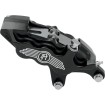 Etrier de frână cu șase pistoane și diametru diferențial față dreapta contrast cut PERFORMANCE MACHINE 0051-2916-BM thumb
