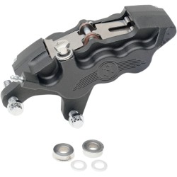 Etrier de frână cu șase pistoane și diametru diferențial față stânga BLACK OPS PERFORMANCE MACHINE 0051-2915-SMB