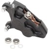 Etrier de frână cu patru pistoane cu diametru diferențial față stânga BLACK OPS PERFORMANCE MACHINE 0053-2919-SMB