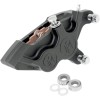 Etrier de frână cu patru pistoane și diametru diferențial față dreapta BLACK OPS PERFORMANCE MACHINE 0053-2920-SMB
