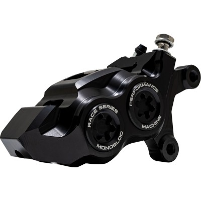 Etrier de frână dreapta - 137 X 4B RACE SERIES MONOBLOC - BLK/ANO PERFORMANCE MACHINE 0053-2958-MB