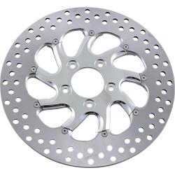 Disc de frână flotant față/stânga TORQUE crom 11.8 PERFORMANCE MACHINE 0133-1800TORLS-CH