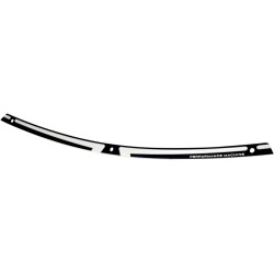 Bandă decorativă pentru parbriz scallop contrast cut PERFORMANCE MACHINE 0209-2015SCA-BM