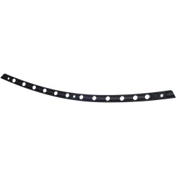 Bandă decorativă pentru parbriz HOLESHOT BLACK OPS PERFORMANCE MACHINE 0209-2016HST-SMB