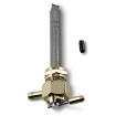 Supapă de combustibil de rezervă unidirecțională HD metric și piuliță hexagonală din alamă PINGEL 6311-BH Supapă de combustibil de rezervă unidirecțională HD metric și piuliță hexagonală din alamă PINGEL 6311-BH thumb