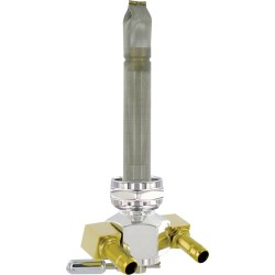 Robinet de combustibil - 22 mm - hexagon - 90 - aluminiu PINGEL 3311-D-AH Robinet de combustibil - 22 mm - hexagon - 90 - aluminiu PINGEL 3311-D-AH