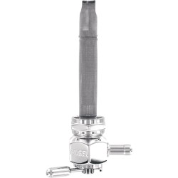 Supapă de combustibil de rezervă unidirecțională HD metric nut hex chrome PINGEL 6311-CH Supapă de combustibil de rezervă unidirecțională HD metric nut hex chrome PINGEL 6311-CH