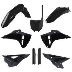 Set de restyling caroserie CRF 25 negru POLISPORT 91619 Set de restyling caroserie CRF 25 negru POLISPORT 91619