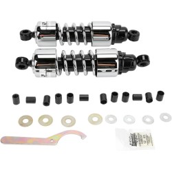 Amortizoare cromate PROGRESSIVE SUSPENSION 412 series dual shock 11.5 Amortizoare cromate PROGRESSIVE SUSPENSION 412 series dual shock 11.5