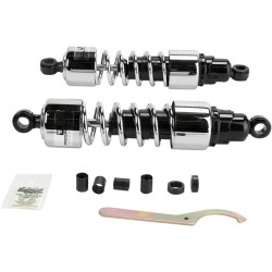 Amortizoare cromate PROGRESSIVE SUSPENSION seria 412 dual shock 12 Amortizoare cromate PROGRESSIVE SUSPENSION seria 412 dual shock 12