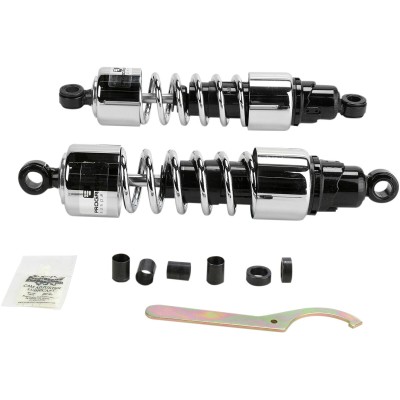 Amortizoare cromate PROGRESSIVE SUSPENSION seria 412 dual shock 12 Amortizoare cromate PROGRESSIVE SUSPENSION seria 412 dual shock 12