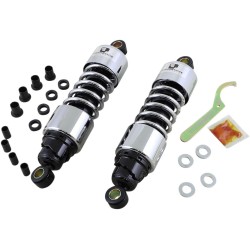 Amortizoare progresive seria 412 American-tuned gas shocks chrome 11.5