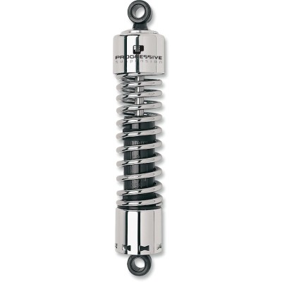 Amortizoare progresive seria 412, amortizoare grele cu gaz reglate american, cromate 13