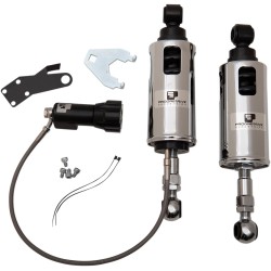 Amortizoare PROGRESSIVE SUSPENSION seria 422 heavy duty cu reglare de preîncărcare la distanță crom PROGRESSIVE SUSPENSION 422-4101C Amortizoare PROGRESSIVE SUSPENSION seria 422 heavy duty cu reglare de preîncărcare la distanță crom PROGRESSIVE SUSPENSION 422-4101C