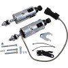 Amortizoare PROGRESSIVE SUSPENSION 422 series heavy duty cu preîncărcare reglabilă la distanță crom PROGRESSIVE SUSPENSION 422-4102C