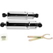 Amortizoare PROGRESSIVE SUSPENSION 412 SERIES AMERICAN-TUNED GAS W/COVER CHROME 12