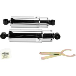 Amortizoare PROGRESSIVE SUSPENSION 412 SERIES AMERICAN-TUNED GAS W/COVER CHROME 12 Amortizoare PROGRESSIVE SUSPENSION 412 SERIES AMERICAN-TUNED GAS W/COVER CHROME 12