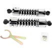 Amortizoare cu gaz PROGRESSIVE SUSPENSION 412 SERIES, reglate în America, cu capac cromat 12.63 Amortizoare cu gaz PROGRESSIVE SUSPENSION 412 SERIES, reglate în America, cu capac cromat 12.63