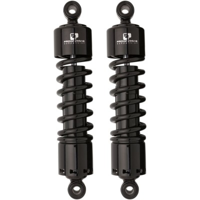 Amortizoare PROGRESSIVE SUSPENSION 412 SERIES HEAVY DUTY AMERICAN-TUNED GAS fără capac negre 11