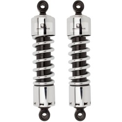 Amortizoare progresive seria 412 heavy duty American-tuned gas shocks fără capac crom 12 Amortizoare progresive seria 412 heavy duty American-tuned gas shocks fără capac crom 12