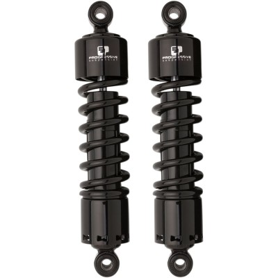 Amortizoare progresive seria 412 heavy duty reglate în SUA amortizoare pe gaz fără capac negre 12