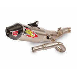 Sistemă titanium Ti-6 pro cu capace finale din carbon PRO CIRCUIT 0322445FP