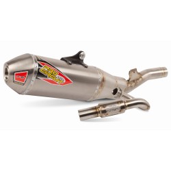 Sistem de evacuare T-6 EURO din oțel inoxidabil cu canistre din titan și capac de capăt din titan PRO CIRCUIT 0122525H Sistem de evacuare T-6 EURO din oțel inoxidabil cu canistre din titan și capac de capăt din titan PRO CIRCUIT 0122525H
