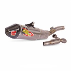 Sistem de evacuare Ti-6 titanium cu capace din carbon PRO CIRCUIT 0322525F Sistem de evacuare Ti-6 titanium cu capace din carbon PRO CIRCUIT 0322525F