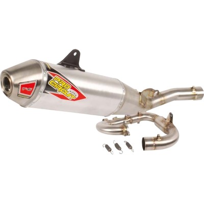 Sistem de evacuare T-6 din oțel inoxidabil cu canistre din aluminiu și capăt din oțel inoxidabil PRO CIRCUIT 0132645G
