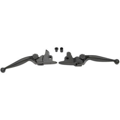 Set de manete JOURNEY din aluminiu negre ALTE 12-00611-22
