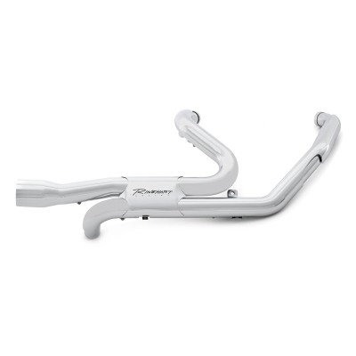 Set colectoare slimline duals crom pentru M8 RINEHART RACING 100-0452