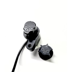 RBW skull - riding modes - SOFTAIL/FLT M8 16-24 - black ALTELE SK1624BKP00 RBW skull - riding modes - SOFTAIL/FLT M8 16-24 - black ALTELE SK1624BKP00