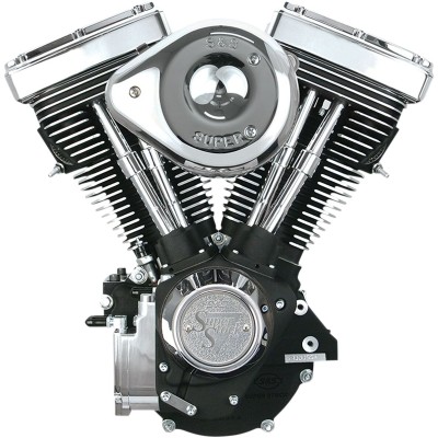 Motor V80 asamblat complet wrinkle black S&S CYCLE 310-0238 Motor V80 asamblat complet wrinkle black S&S CYCLE 310-0238