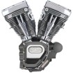 Motor, T124, arbori cu came 585GE, Stone Gray, LC, Touring 2007-16 S&S CYCLE 310-0512A thumb