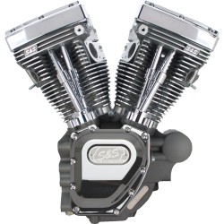 Motor, T124, arbori cu came 585GE, Stone Gray, LC, Touring 2007-16 S&S CYCLE 310-0512A Motor, T124, arbori cu came 585GE, Stone Gray, LC, Touring 2007-16 S&S CYCLE 310-0512A