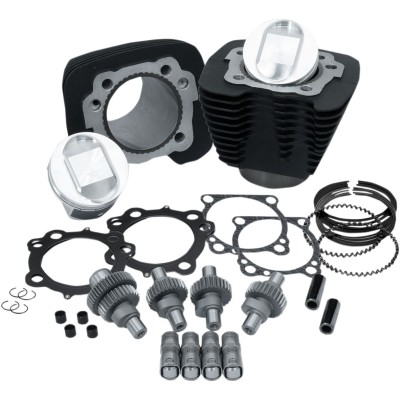 Set hooligan 1200cc la 1250cc negru S&S CYCLE 910-0608 Set hooligan 1200cc la 1250cc negru S&S CYCLE 910-0608