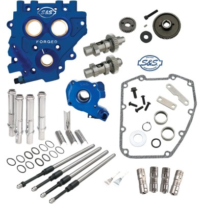Set transmisie cu pinion CAM 585EG CHEST cu placă EASY START S&S CYCLE 310-0816