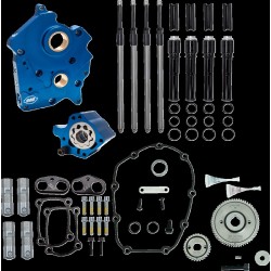 Set pentru eșapament fără arbori cu came pentru angrenaje cu răcire cu apă negru PR M8 17-23 S&S CYCLE 310-1260 Set pentru eșapament fără arbori cu came pentru angrenaje cu răcire cu apă negru PR M8 17-23 S&S CYCLE 310-1260