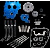 Set pentru arbore cu came fără roți dințate Gear drive Oil cooled Blk PR TC 99-06 S&S CYCLE 310-1266