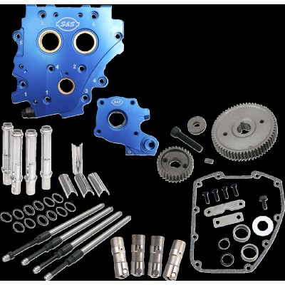 Set pentru arbore cu came fără arbori cu came Gear drive Wtr cooled Chr PR TC 07-16 S&S CYCLE 310-1269