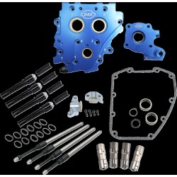 Set pentru arbore cu came fără arbori cu came pentru antrenare cu lanț răcire cu apă negru PR TC 07-16 S&S CYCLE 310-1272